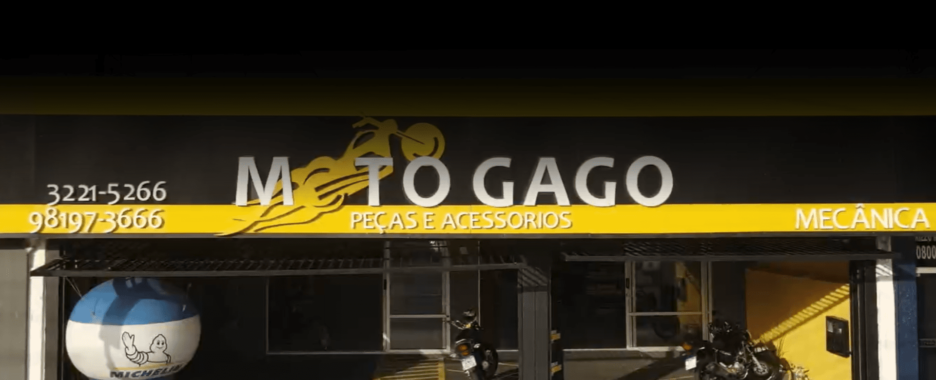 Fachada da Moto Gago em Presidente Prudente
